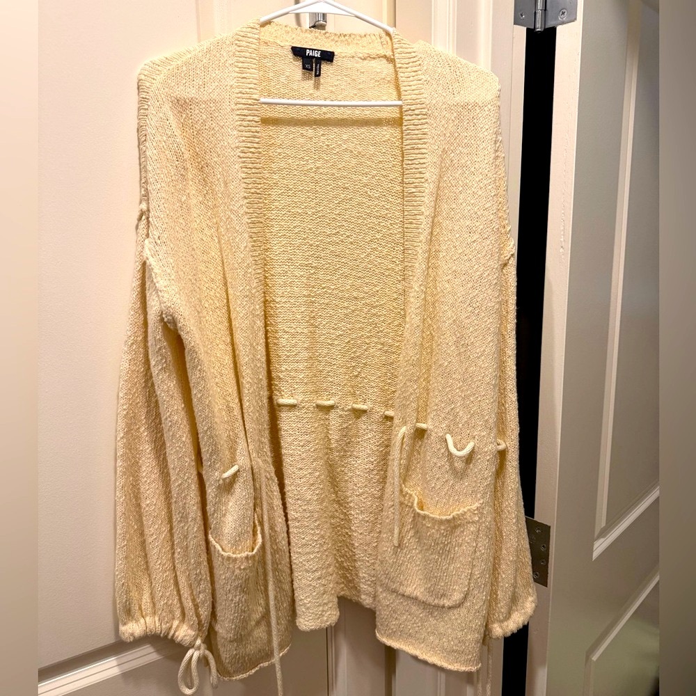 PAIGE Cream Women's Cardigan